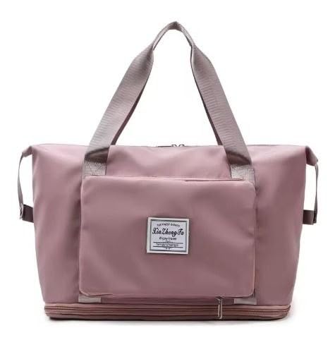 Large Capacity Foldable Travel Bag, Lightweight Waterproof Travel Bag Helps Carry A Lot of Luggage, Outdoor Bag and Events Bag for Gym and Baby Supplies Multicolor