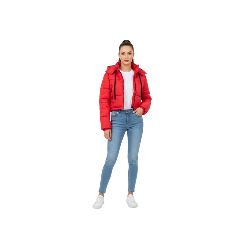 Lavera Elegant Short Jacket for Women - Red