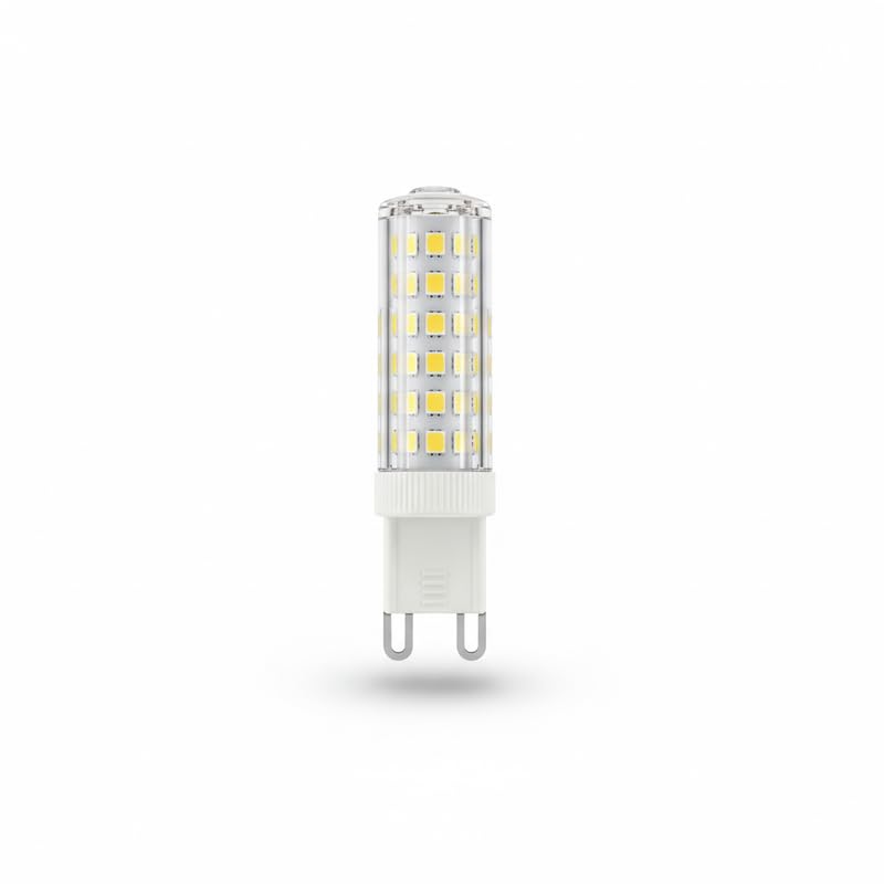 LED Capsule Bulb, Dual-Pin Base, Clear Silicone Cover, Energy-Saving Replacement Lamp for Chandeliers, Pendant Lights, Vanity Fixtures, Decorative Indoor Lighting - G9 - MIX Led