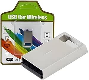 Wireless USB Flash Dongle Receiver for Car Bluetooth Signals TV Stereo Wireless Music Receiver to Play Phone on USB Slot for Car via Bluetooth