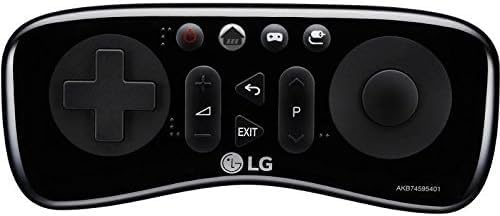 Wireless Game Controller Remote, Compatible with LG TVs Black, Ergonomic Design, Compatible with Smart TVs