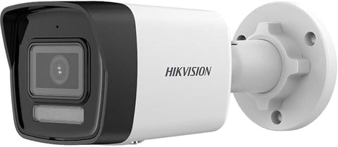 Hik.vision DS-2CD1023G2-LIU Network Security Camera, 2 MP, Color Night Vision, Motion Detection, Built-in Microphone, IP67 Waterproof, H.265, White