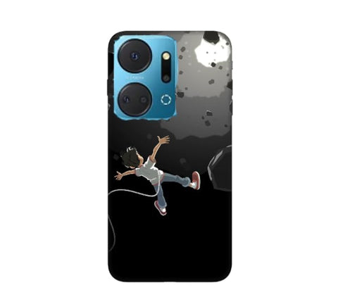 New design number 10096 Silicone Printed mobile case compatible with Honor X7a