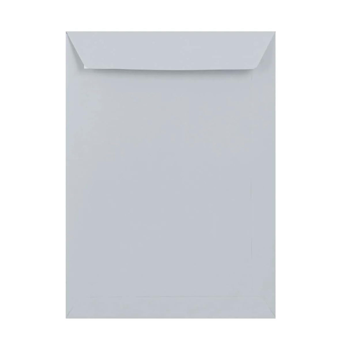 C4 Coloured Peel & Seal Envelopes for A4 Card, Greeting Cards, Invitations, Mailing Envelopes, Self Seal Posting Envelopes - Pack of 10 (Light Grey)