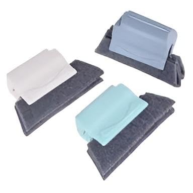 Gap Cleaner - Versatile 3pcs Brush Kit for Window Tracks, Door Slots, Car Crevices, and Tiles, Lightweight Quick Action Tool with Assorted Color Options for Deep Cleaning