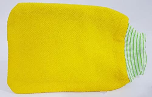 one year warranty_Moroccan Bath Loofah For Body Yellow09879805