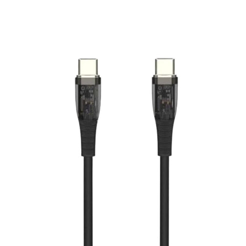 G-Power GP-C34 (USB-C to USB-C) 65W Fast Charging Cable, Compatible With iPhone 15 series, Samsung Galaxy and Note series, and Google Pixel phones, 1.2M - Black