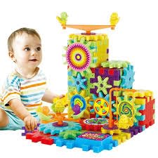 IQ Builder Educational Building Blocks Toy for Kids, Develop Intelligence and Creativity, Multi Color, 81 Pieces