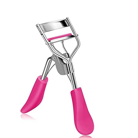 Eyelash Curler Fit All Eye Shape Curved Lash Curler, Natural and Long Lasting Eyelash Curler for Women Make Up Gift Assorted color (Eye Curler)