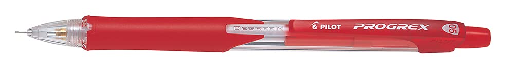 Pilot h-125-c-sl-r-bg high quality mechanical pencil 0.5 mm for student,office - red