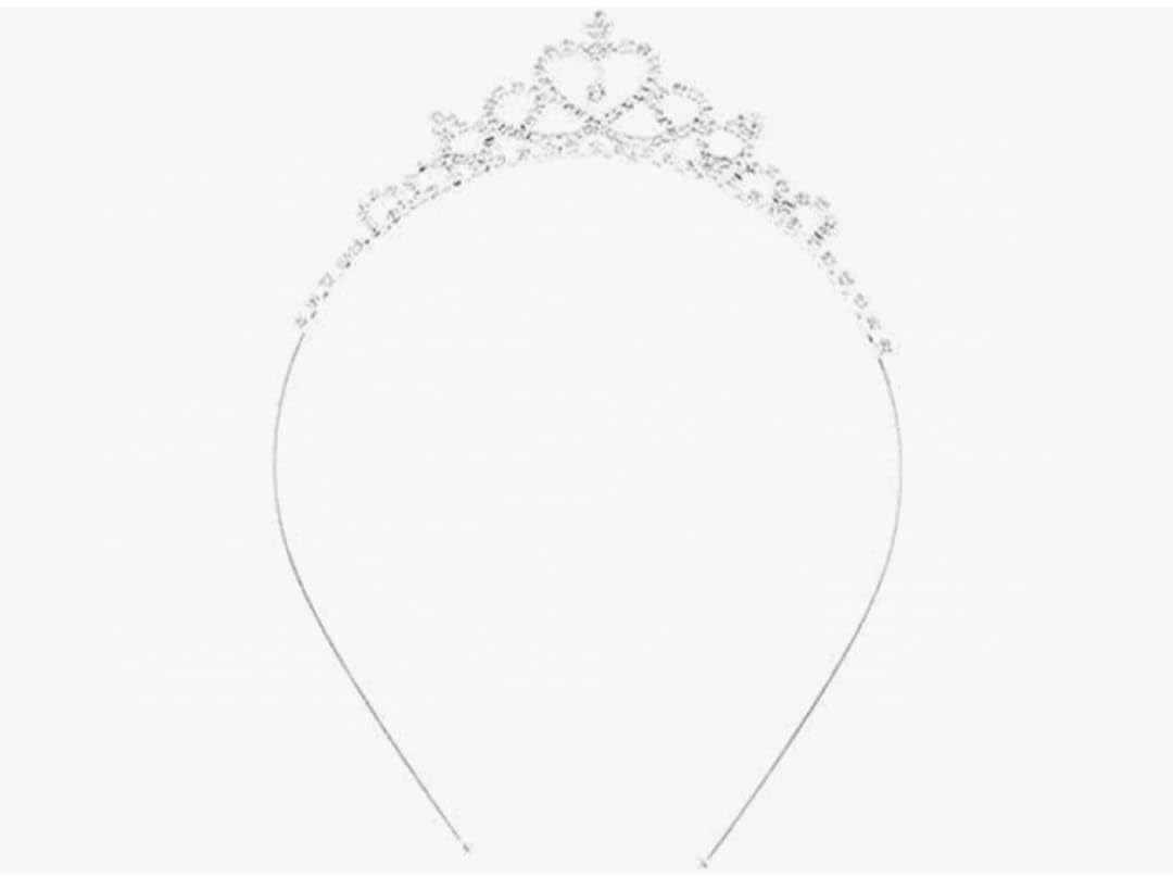 Wedding Crown Headband for Girls - Kids Size (Multi, 22)