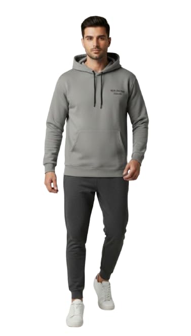Milton Men's Cotton Hoodie Padded Fur Comfortable Fashion Various Sizes