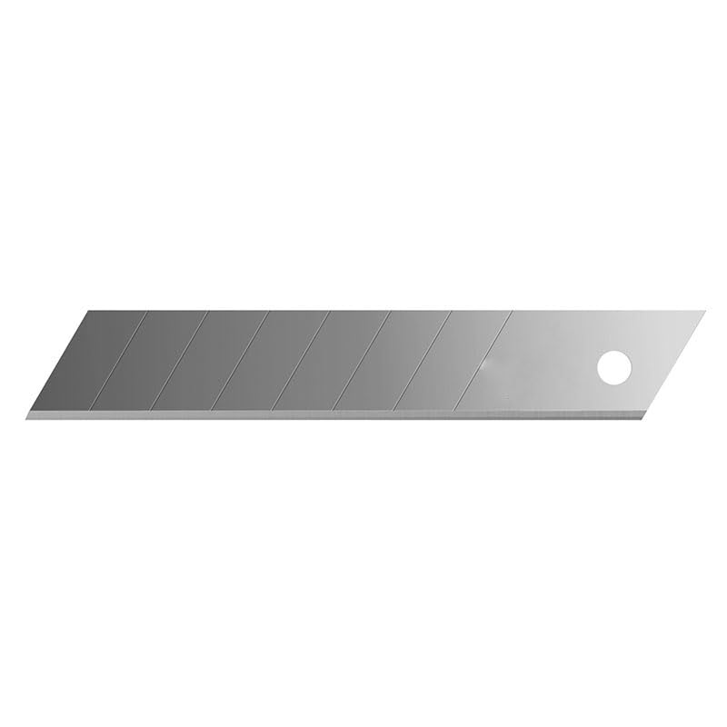 (1Pcs) 18mm Snap-Off Blades for Utility Knives, 10 Pieces | Blades cutters 18mm 10pcs Snap-Off are precision-engineered replacement | Durable construction | Easy installation | Reliable