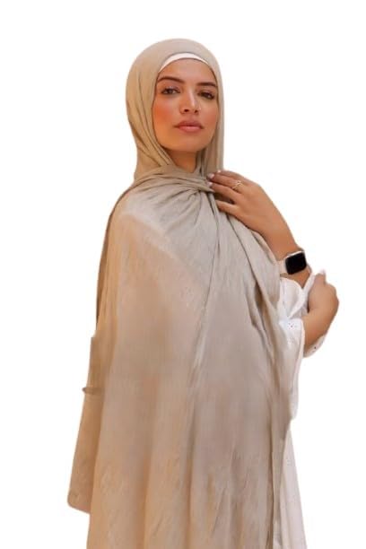 Soft Thai Cotton Women Veil - High Quality Material, Comfortable To Wear All Day Practical And Stylish Suitable For University, Work And Occasions