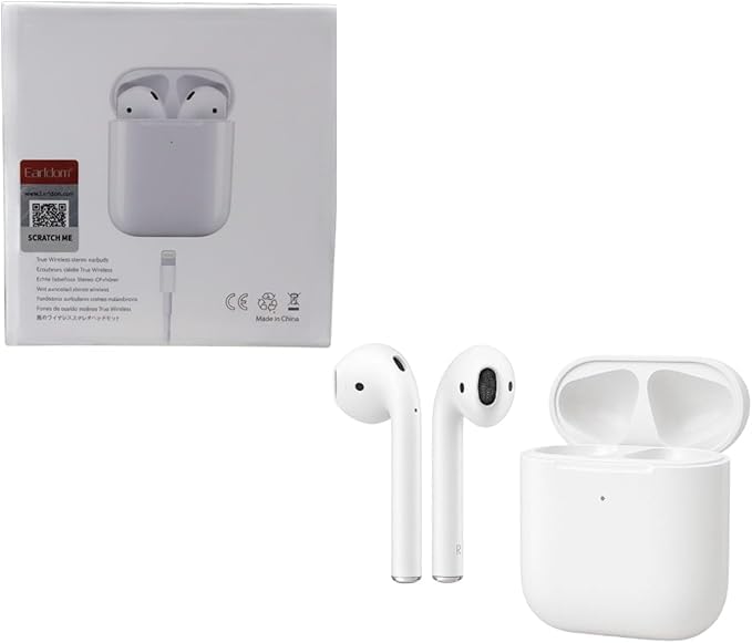 EARLDM AP2 True Wireless Stereo In-Ear Headphones with Charging Case AP2 Bluetooth V5.3 10M Range 4H Music Time Earbuds