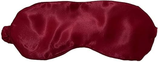 Light Insulation Satin Eye Mask Super Soft Eye and Eyelid Mask for Healthy Comfortable Sleep and Reduce Dark Circles