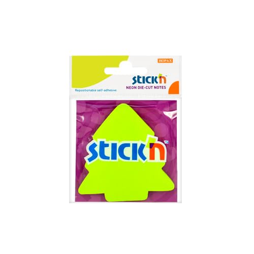 HOPAX-Stick'n 21592 Sticky Note 70X70 mm - Lime, 50 Sheets