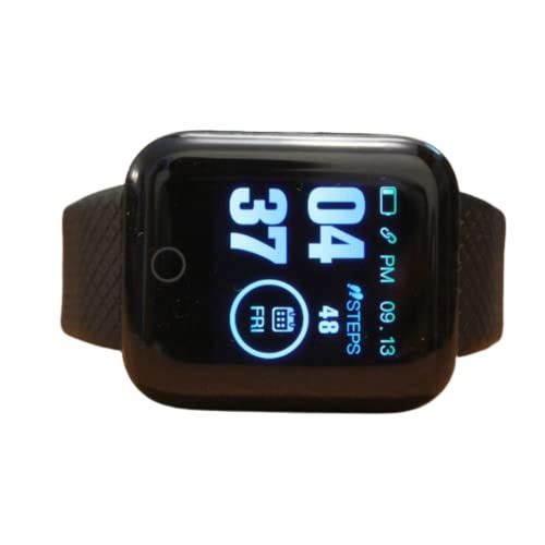 LH719 Heart Rate and Blood Pressure Smart Bracelet for iOS & Android (Black)