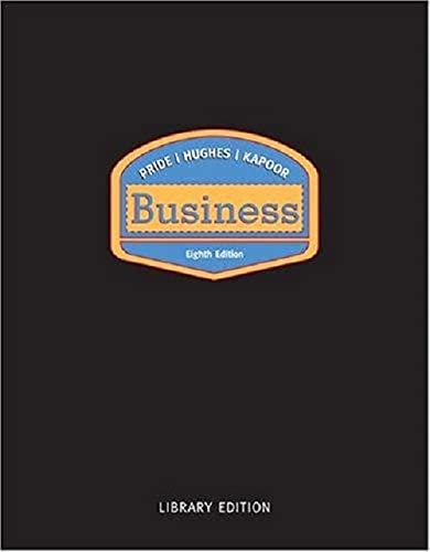 Business By William M. Pride