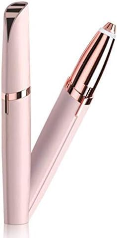 Electric Eyebrow Hair Remover for Women, Painless, Portable & Lightweight, Pink, Battery Operated (AAA), Modern Style, Women's Grooming