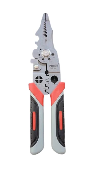 MySouqEg Store Generic Crimper Cable Cutter Adjustable Automatic Wire Stripper Multifunctional Stripping Crimping Pliers Terminal Hand Tool Sample and Easy Use (industrial)