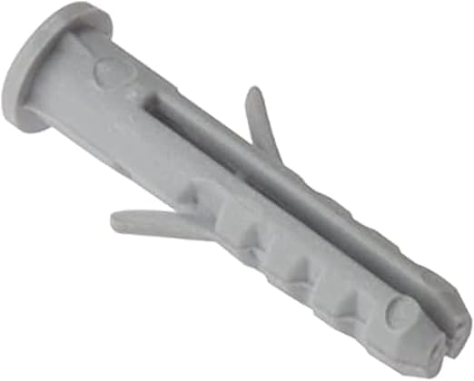 Plastic Fisher Plug, 8mm, Pack of 1000