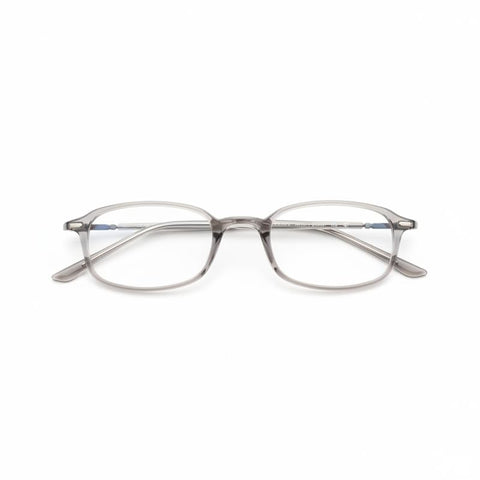 Men's Rectangular Eyeglass Frame-Lightweight Plastic Optical Frame-Sleek Everyday Design for Prescription, Reading, or Blue Light Lenses-Lens-Ready, Comfortable & Durable
