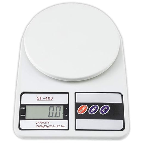 TRUE FIT®-Digital Kitchen Scale Kitchen Weight Scale/Kitchen Weighing Scale, 10kg Weighing Scale Vegetable Liquids Ultra Accurate