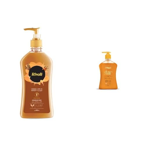 Rivoli Hand Wash Aud 450 ml and Rivoli Hand Wash Star 450 ml