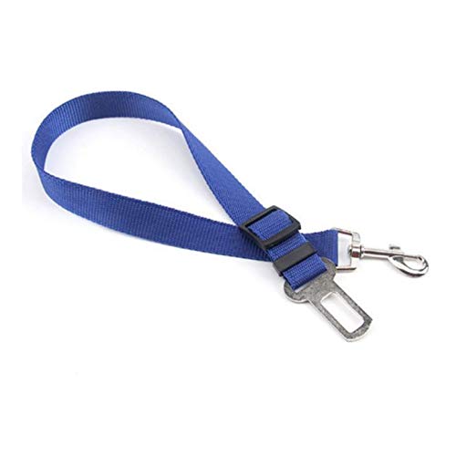Pet Dog Seat Belt Leash Adjustable Cat Safety Leads Vehicle Car Seatbelt Harness with Elastic Nylon Bungee Buffer