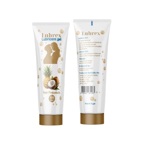 Lubrex Lubricant Gel, Pineapple and Coconut Scented, 100ml