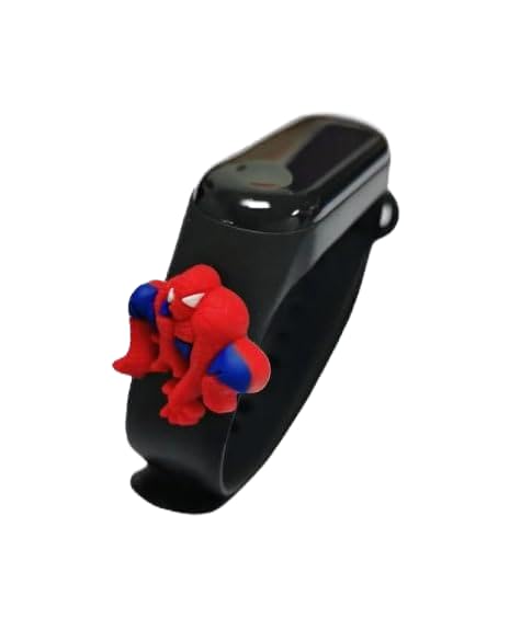 LED Silicone Wrist Watches Bands Bracelet Strap black