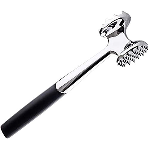 Meat Tenderizer Tool, Hammer, Mallet, Sharp Dual Sides, For Meat & Poultry