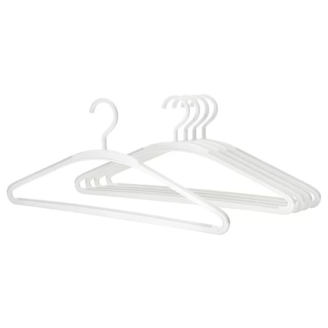 Digital Shoppy TRYSSE Hanger, White/Grey, 5 Pack.