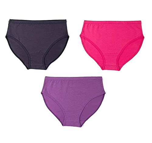 Milk Underwear - Pack of 3 Brief Panties Plain - for women - 2725605098778