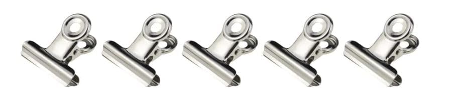 Nail Pinching Clips, 6 Pieces Stainless C Curve Nail Pinching Extension Clips, Multi-functional Nail Art Accessories for Fiberglass Extension and Fixation-small
