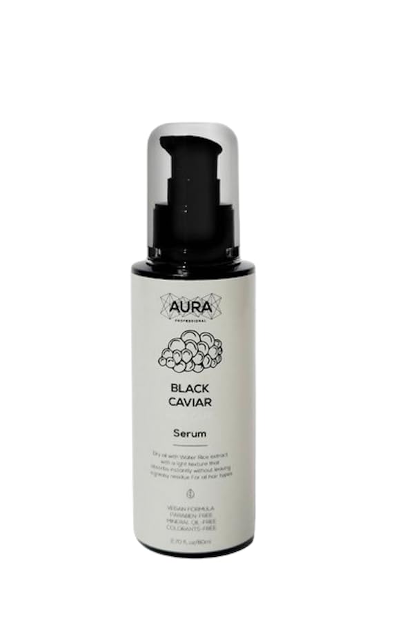 Aura professional Black caviar hair serum 80 ml