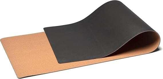 Yoga Mat 8mm Double-Sided – Non-Slip, High-Density Fitness Mat for Yoga, Pilates & Workouts Multicolor - Shapes May Vary