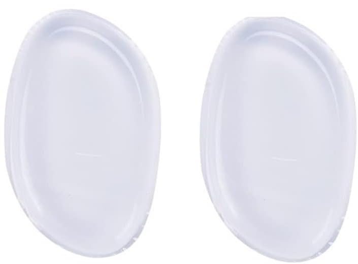 2 Pieces Silicone Makeup Sponge - Transparency Face Applicator and Blender Makeup Puff Pad for All Liquid Foundation Cream, CC Cream, Concealer, Primer and BB Cream Applicator