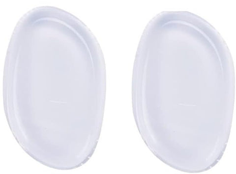 2 Pieces Silicone Makeup Sponge - Transparency Face Applicator and Blender Makeup Puff Pad for All Liquid Foundation Cream, CC Cream, Concealer, Primer and BB Cream Applicator