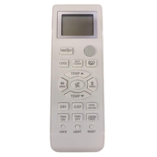 Remote Control Compatible with Haier Air Conditioner, Support Cooling, Sleeping, Swing, Auto Shut-Off Functions