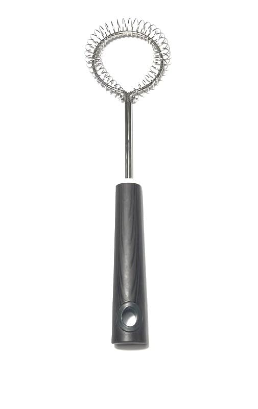 Downtown Spiral Mixer Spatula and Egg Beater, Professional Stainless Steel Blender for Cream and Milk, Unique Coil Design Whisk for Aerating Sauces, Mixing Batter and Efficient Baking