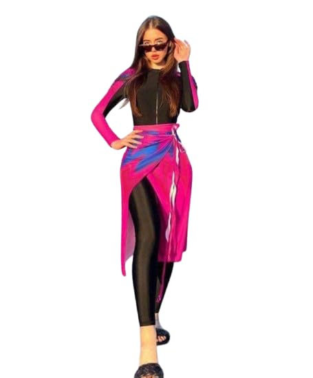 Mayo Women's Three Piece Top, Pants and Chiffon