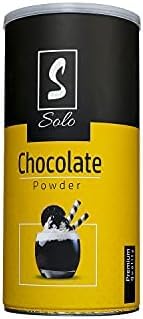 SOLO Chocolate Frappe Base Powder, Professional Powder for Iced Drinks and Shakes, Thick Creamy Texture, 1 kg Tin