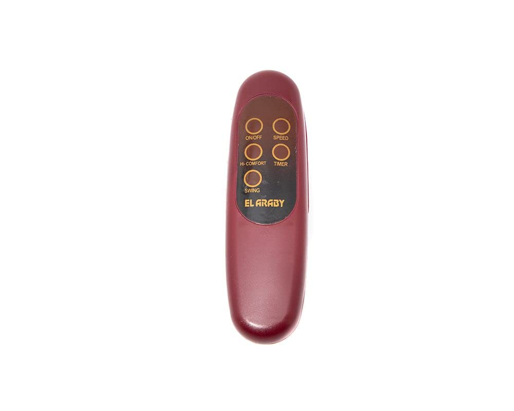 TORNADO Remote Control, Stand Fan 16 Inch EFS-65, Maroon