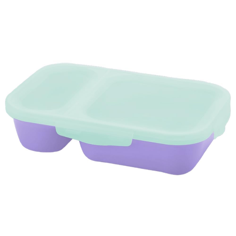 Smash Lunch Box Duo Bento 680ml Purple/Teal