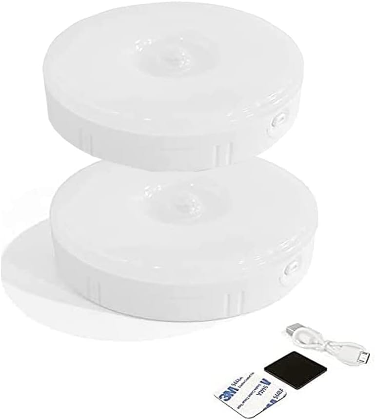 Plan A Under Cabinet Lights Motion Sensor Rechargeable Under Cabinet Lights for Kitchen USB for Walls Bathroom Bedroom (3)