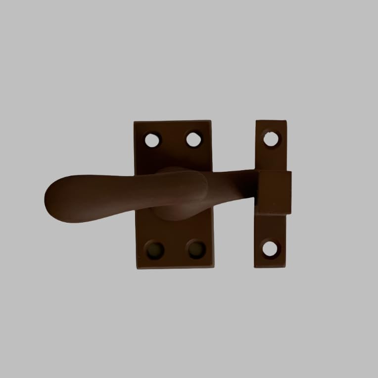 Window Latch Warm Elegance and Robust Quality in Brown