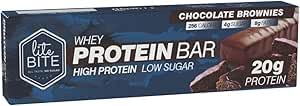 Lite Bite 30% Whey Protein Bar - Chocolate Brownies - 70 g
