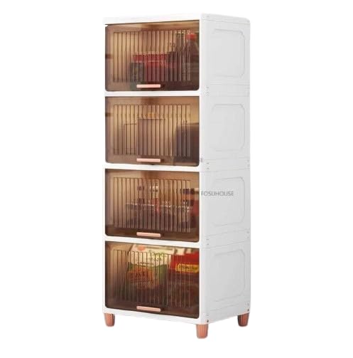 Modern Design 4 Tier Multi-Use Organizer | Kitchen & Bathroom Collectibles Storage Unit | High Quality Material for Home